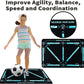 Soccer Train Mat for All Levels Non-Slip Silent