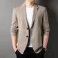 Men's Plus Size Lightweight Casual Business Suit Jacket