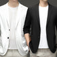 Men's Plus Size Lightweight Casual Business Suit Jacket