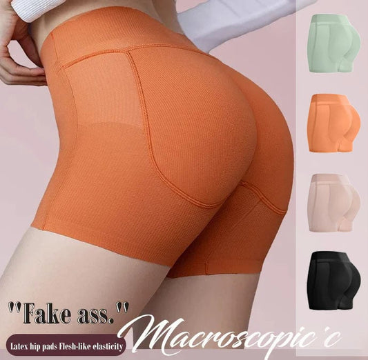 Latex False Buttocks Square Angle Underwear