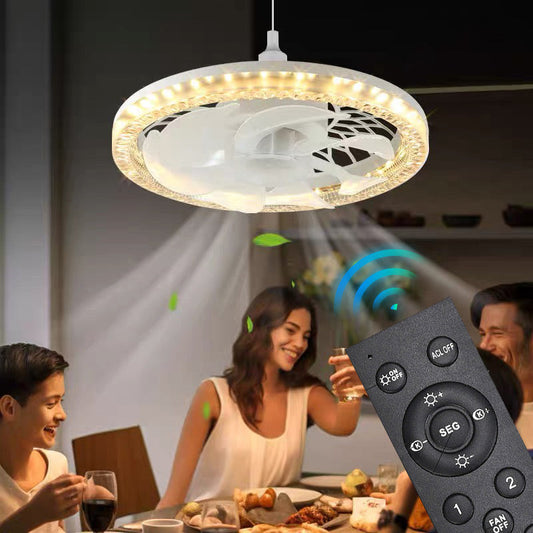 🔥Free Shipping🔥2-in-1 Mute Adjustable Fan Light with Remote Control