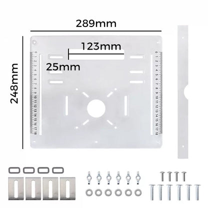 Acrylic Base Plate For Woodworking Special Cutting Machine