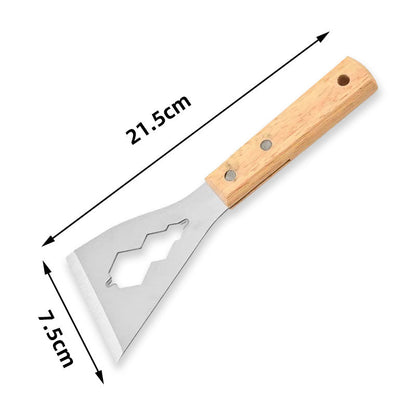 🔧 Wood Handle Multi-Purpose Putty Knife