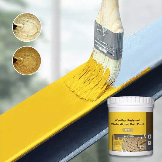 💥Limited Time Offer 41% OFF💥Weather resistant water-based gold paint