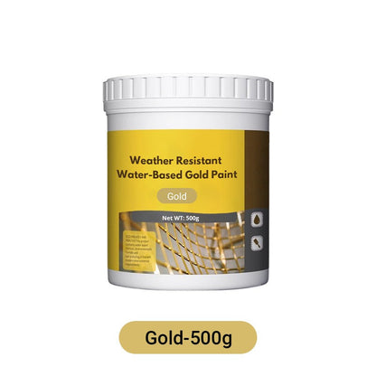 💥Limited Time Offer 41% OFF💥Weather resistant water-based gold paint