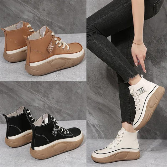 Women's High Top Thick Sole Martin Boots